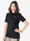 Vita Loose Fit Long Top in Black